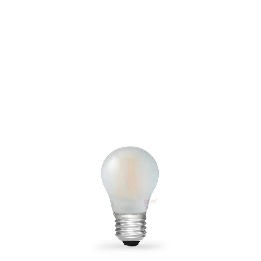 4w Dimmable Fancy Round E27 Frosted 2700k