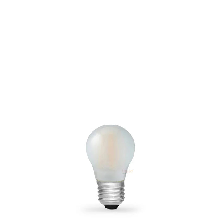 4w Dimmable Fancy Round E27 Frosted 2700k