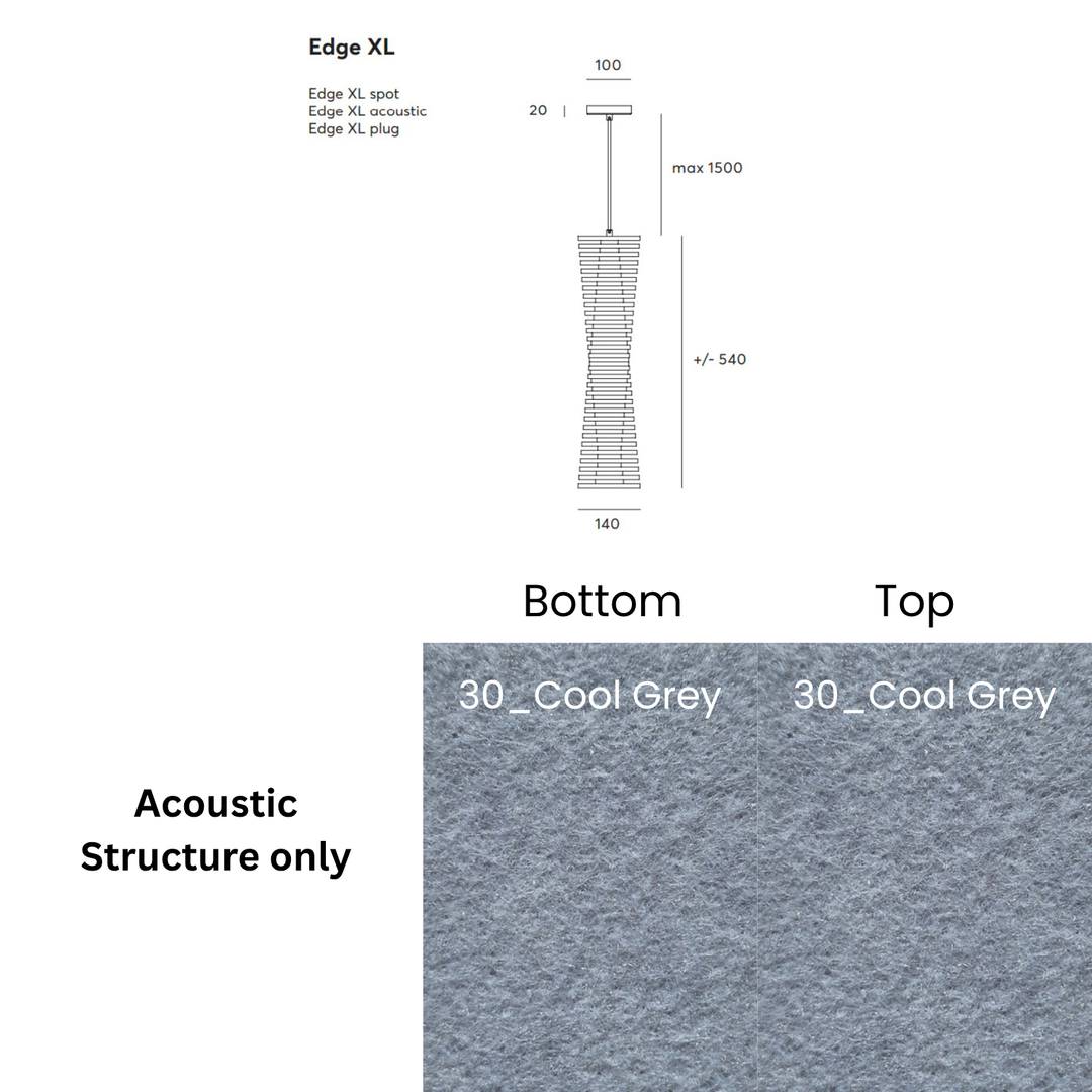 Edge Acoustic Fixture