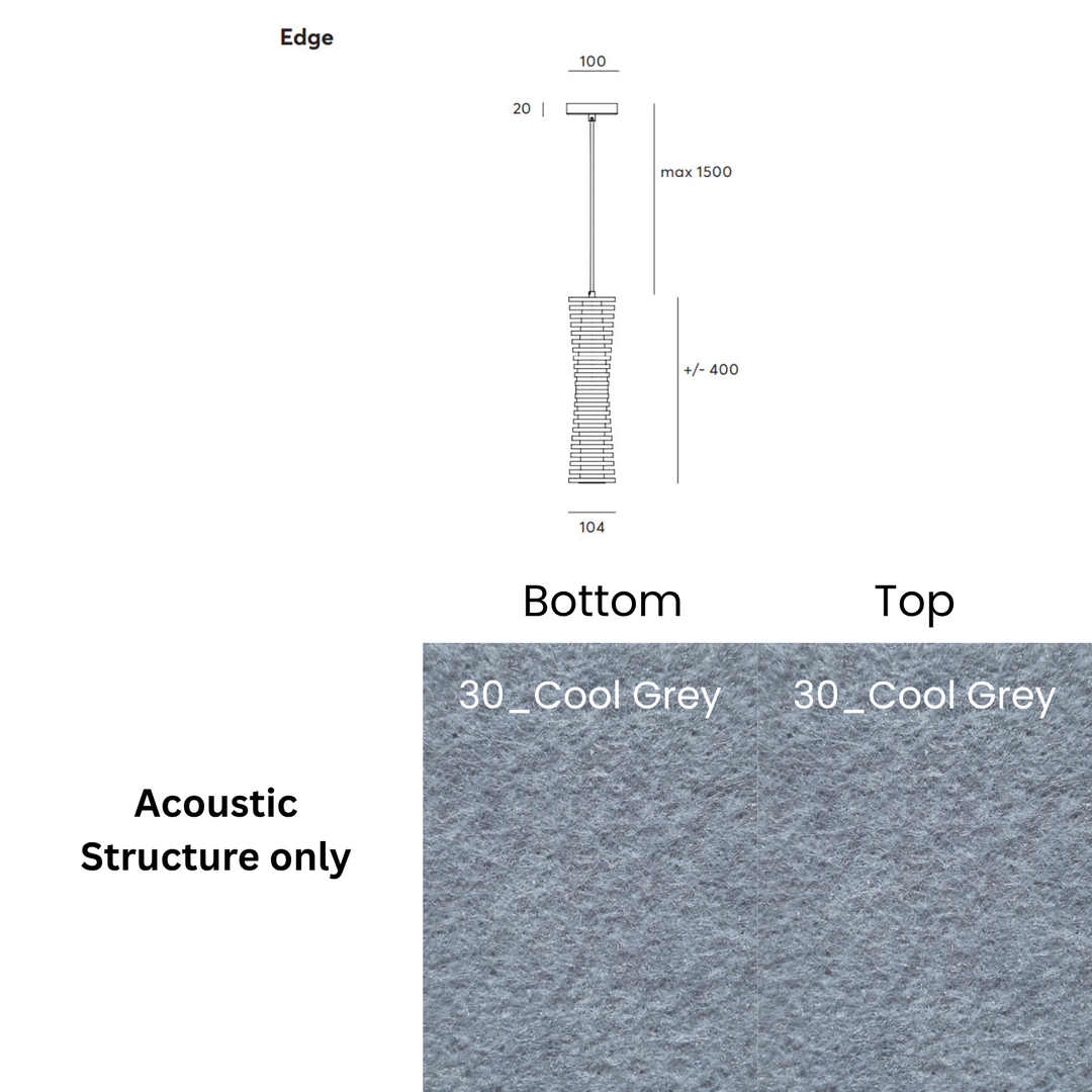 Edge Acoustic Fixture