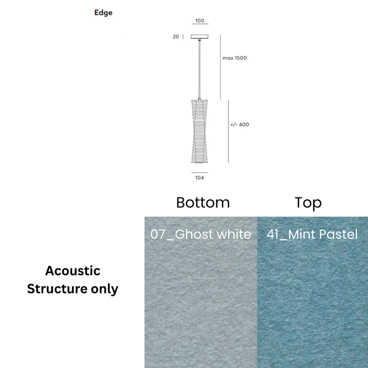 Edge Acoustic Fixture
