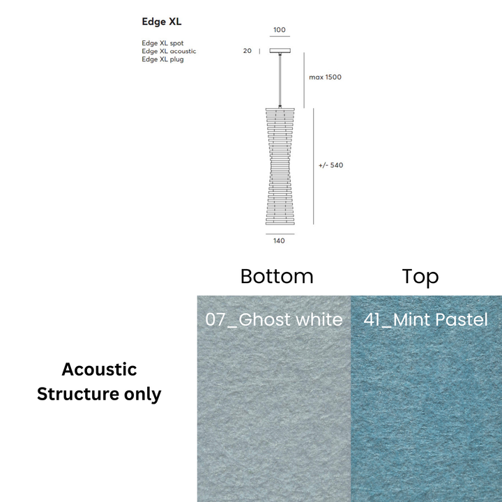 Edge Acoustic Fixture