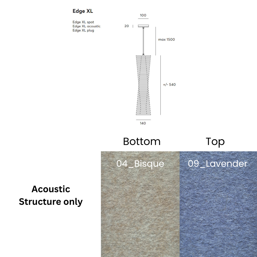 Edge Acoustic Fixture