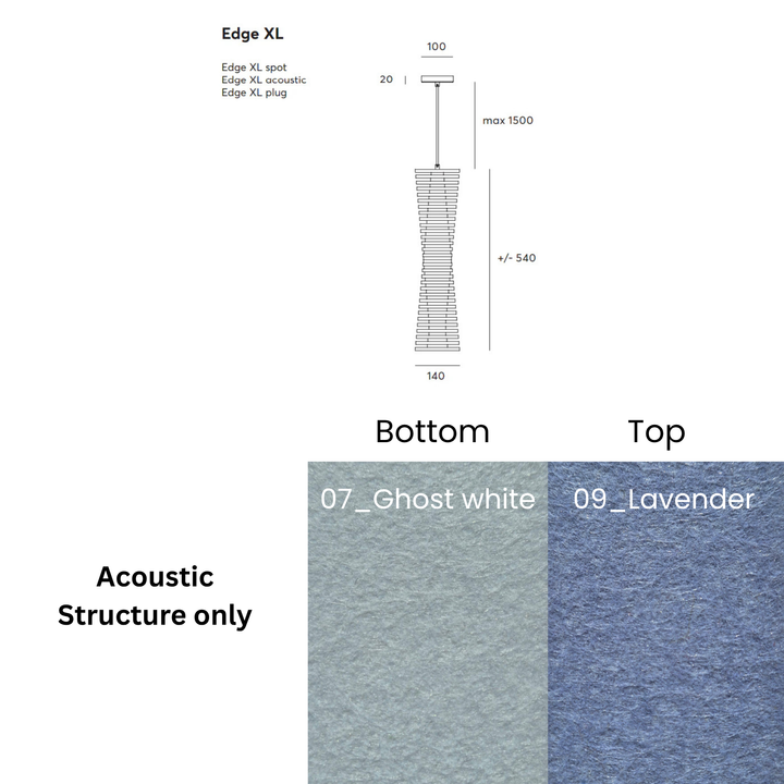 Edge Acoustic Fixture