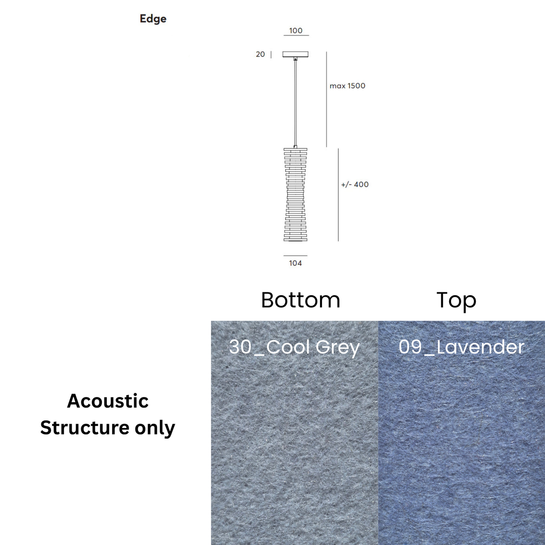 Edge Acoustic Fixture
