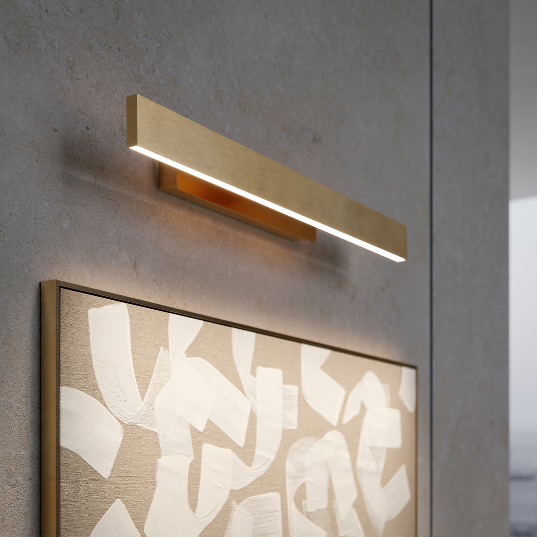 Fly Picture and Vanity Light