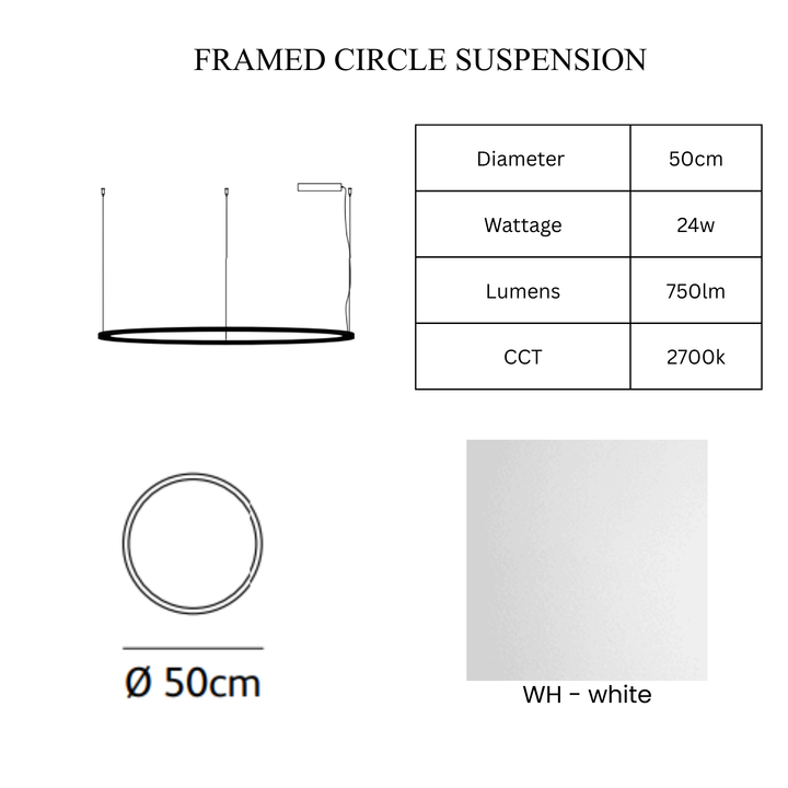 Framed Circle Suspension