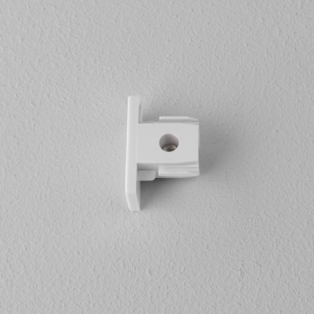Track End Cap Matt White
