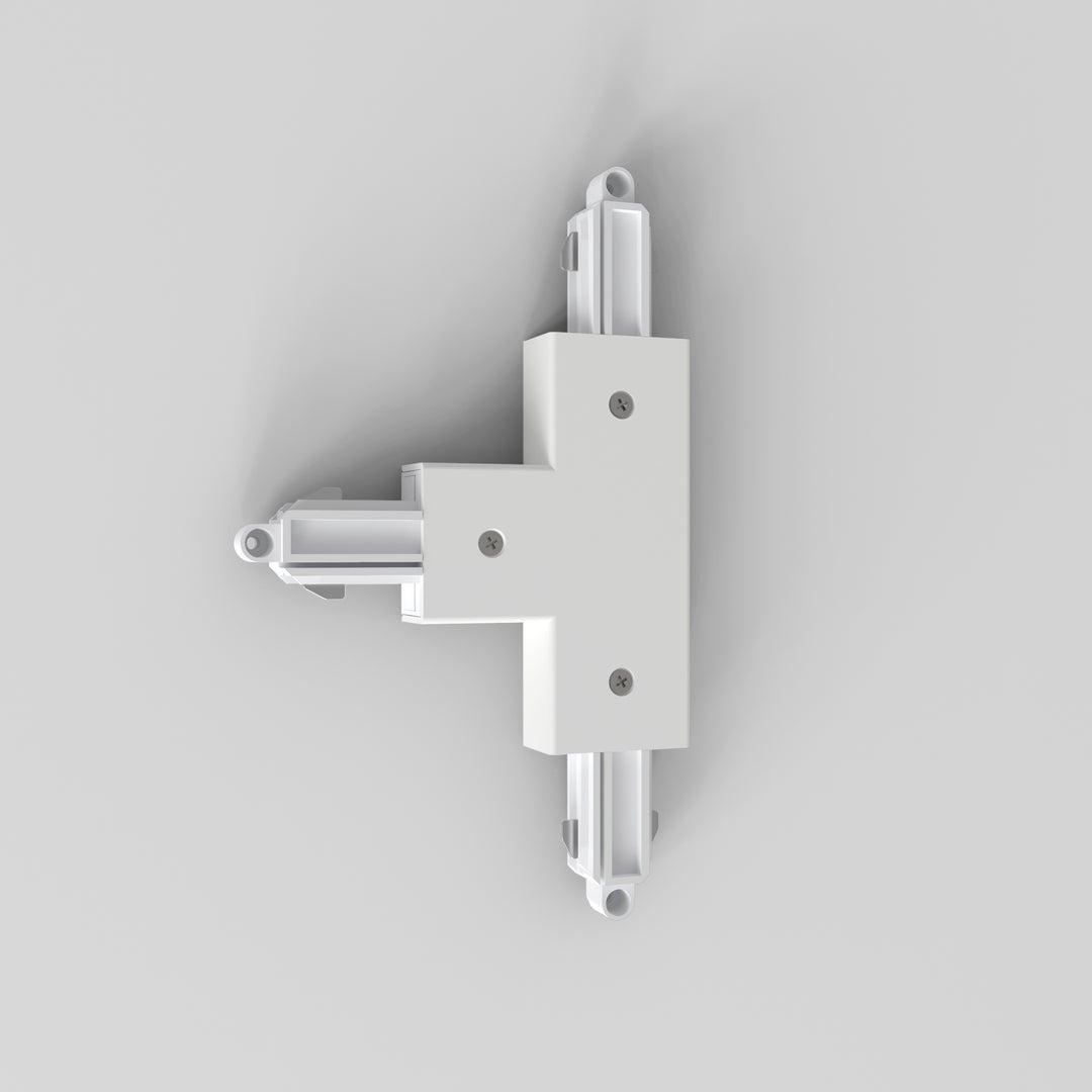 T Connector Left Nearside Earth Matt White