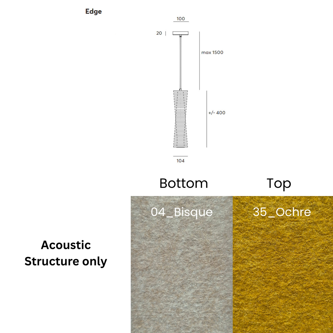 Edge Acoustic Fixture