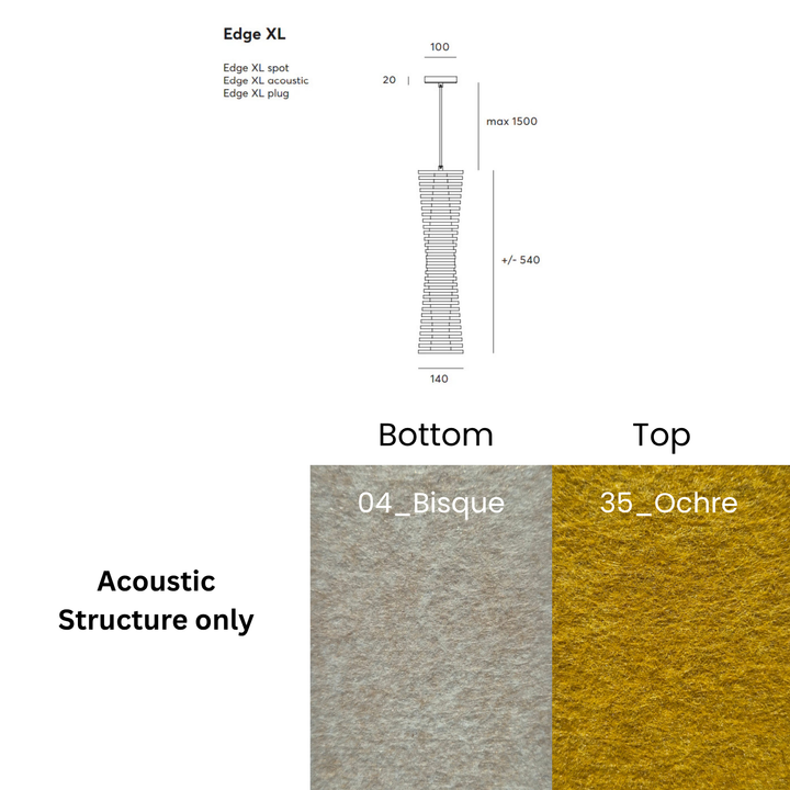 Edge Acoustic Fixture