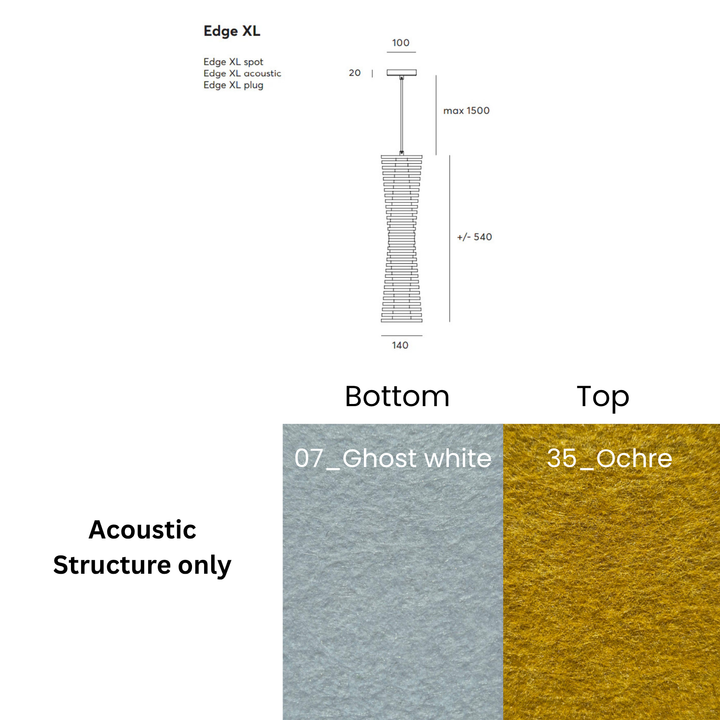 Edge Acoustic Fixture