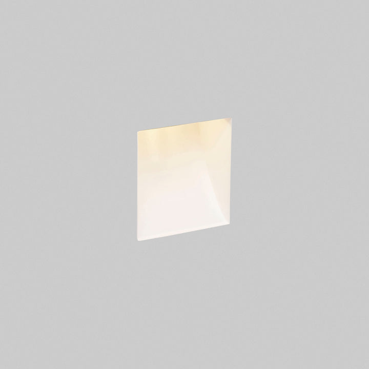 Plas White Recessed Square