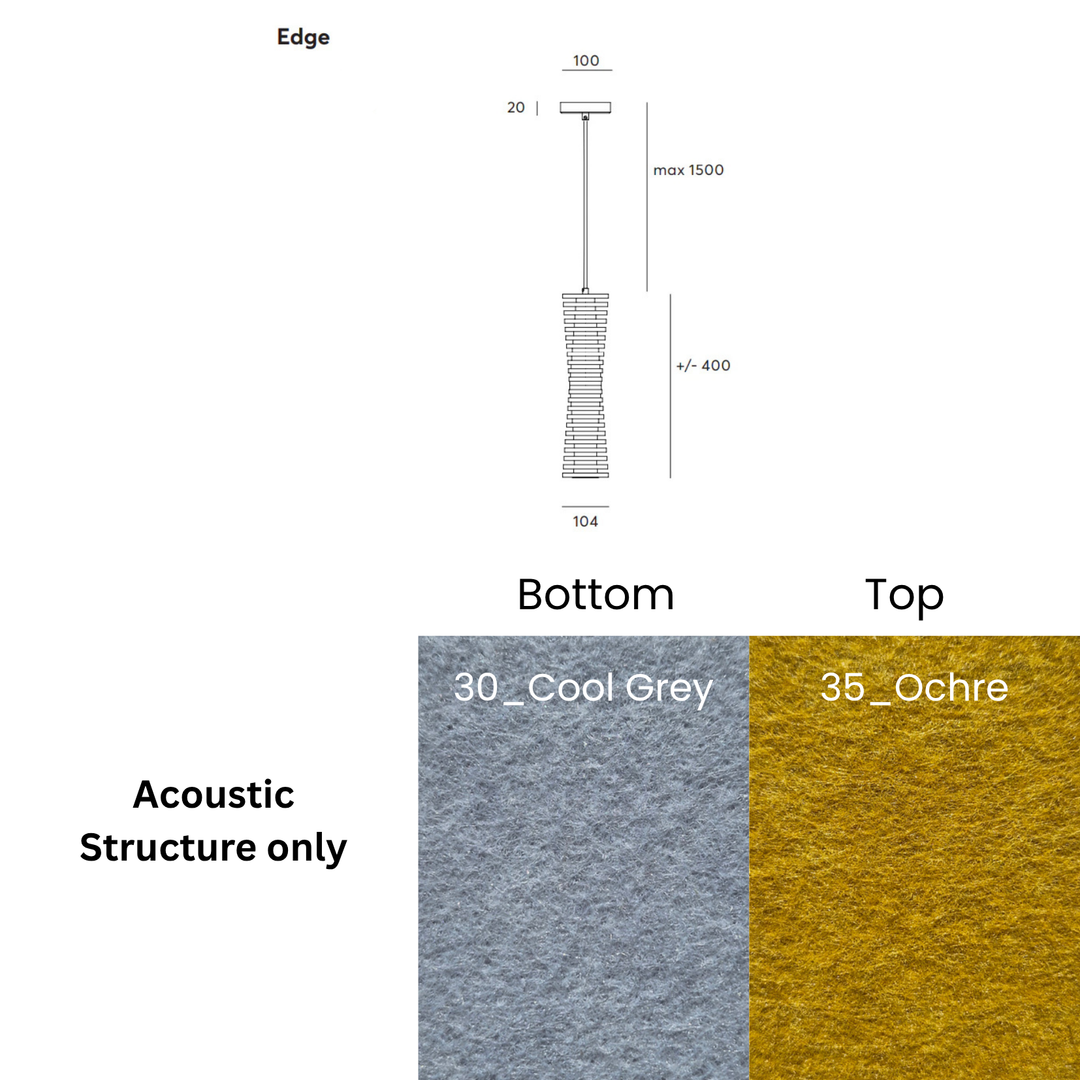 Edge Acoustic Fixture