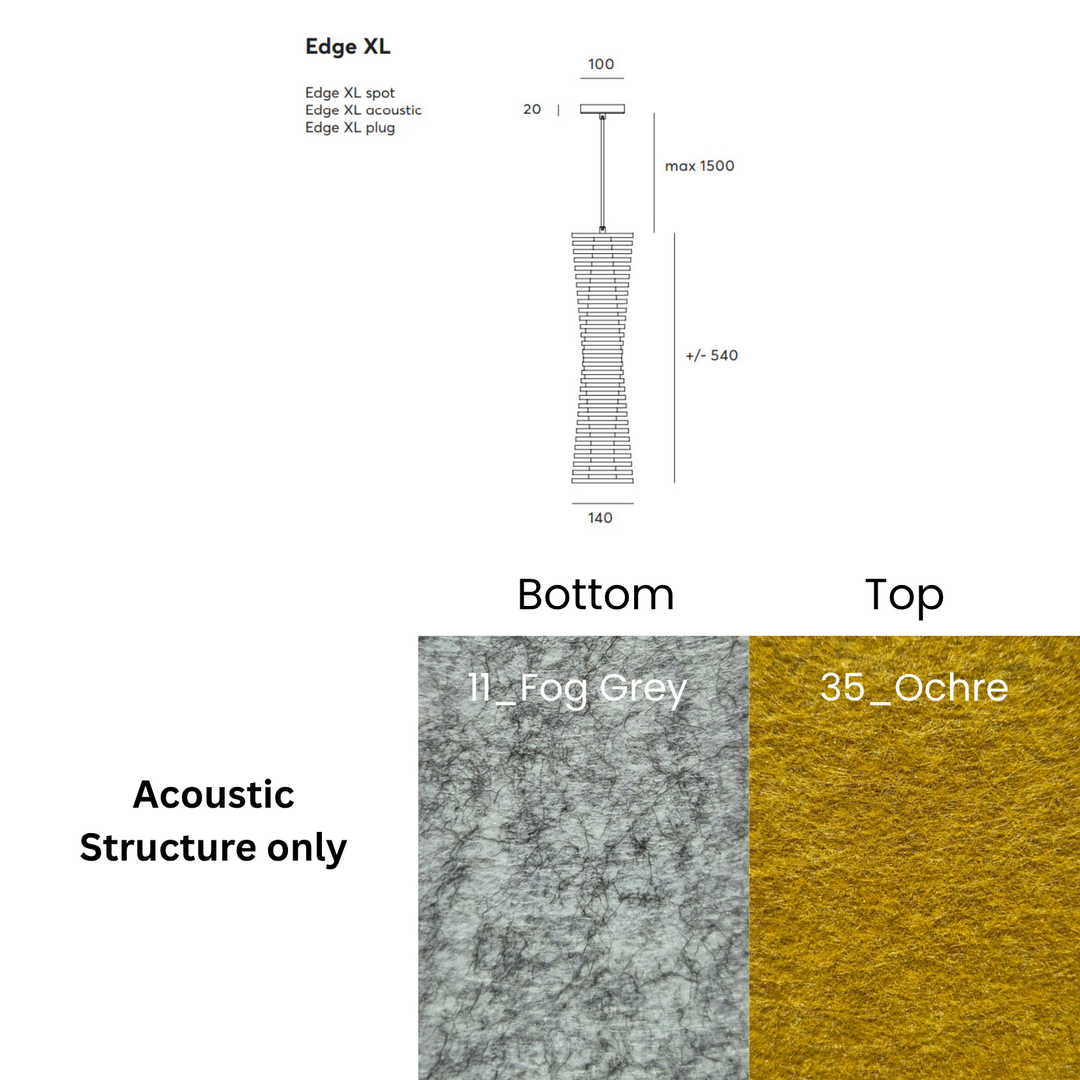 Edge Acoustic Fixture