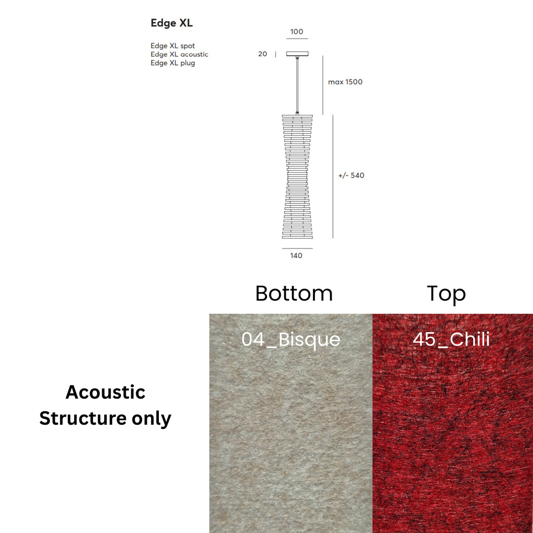 Edge Acoustic Fixture