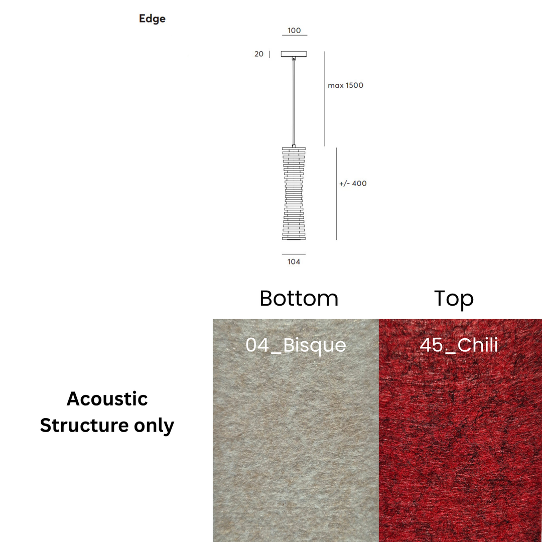 Edge Acoustic Fixture