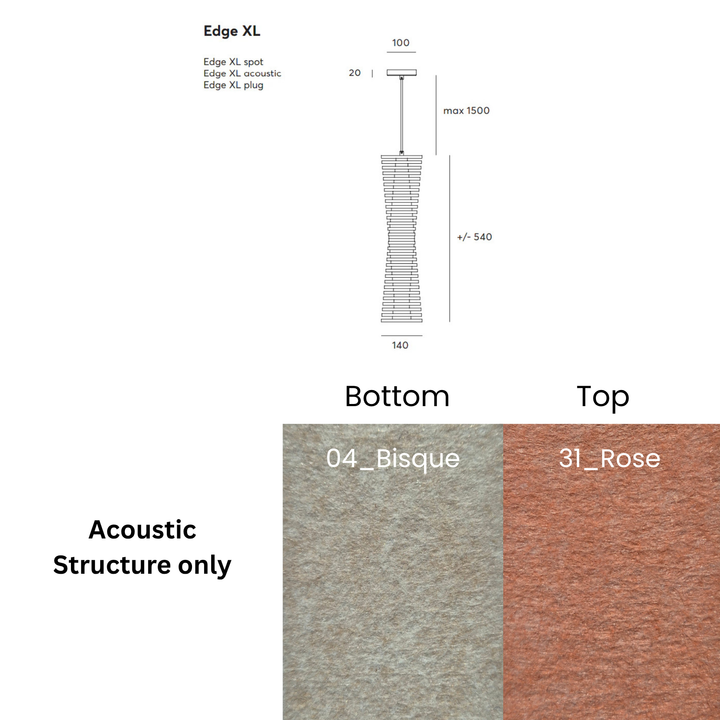 Edge Acoustic Fixture