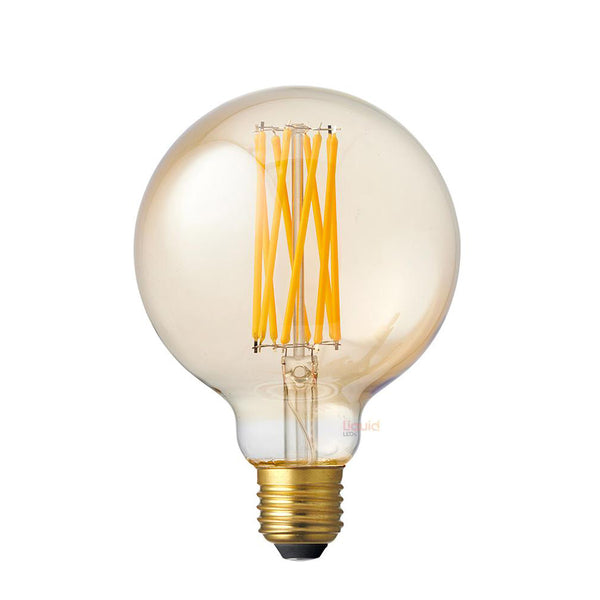 4w Dimmable E27 G95 Amber 2200k