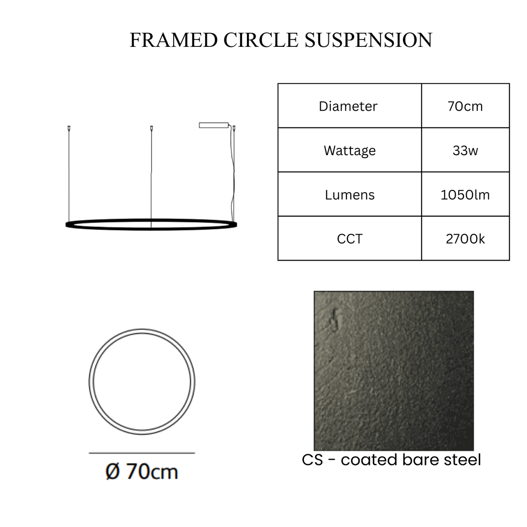 Framed Circle Suspension