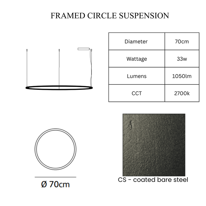 Framed Circle Suspension
