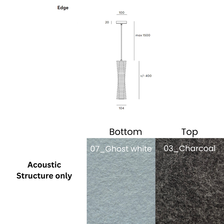 Edge Acoustic Fixture
