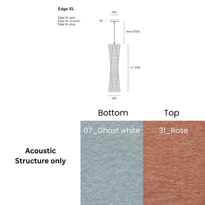 Edge Acoustic Fixture