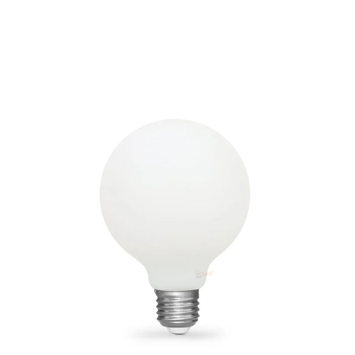7.2w Dimmable E27 G95 Porcelain Finish 3000k