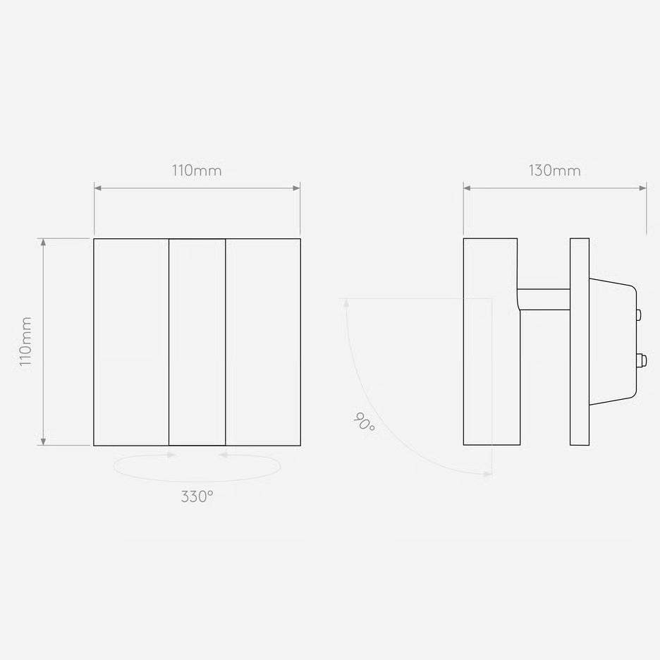 Enna Square Unswitched (Made to Order)