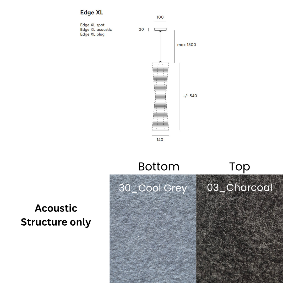Edge Acoustic Fixture