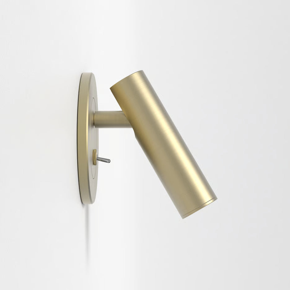 Enna Recess Switched LED Matt Gold (Made to Order)