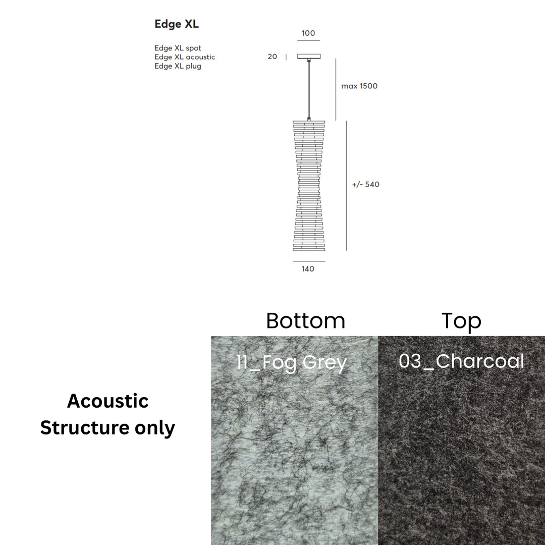 Edge Acoustic Fixture