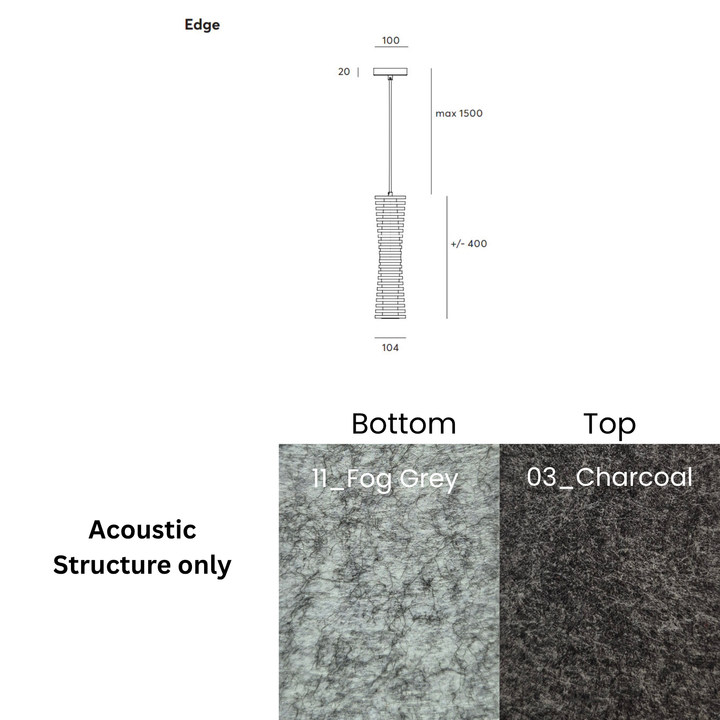 Edge Acoustic Fixture