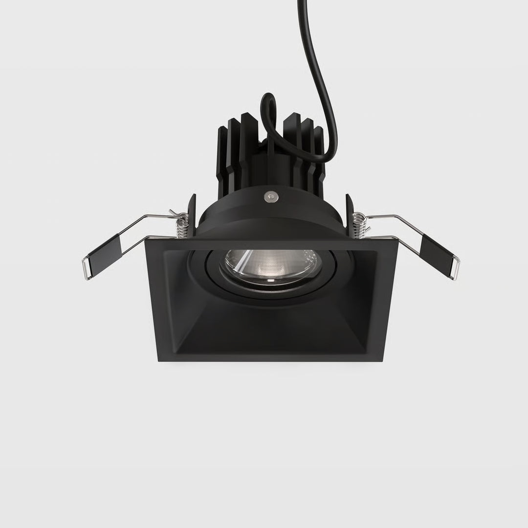 Minima PRO Square Adjustable Black - Phase Dimmable