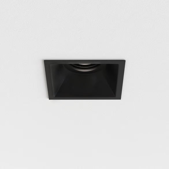 Minima PRO Square Fixed IP65 Black- Phase Dimmable