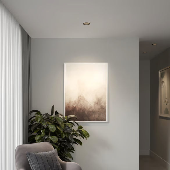 Minima PRO Round 25 IP65 Black - Phase Dimmable