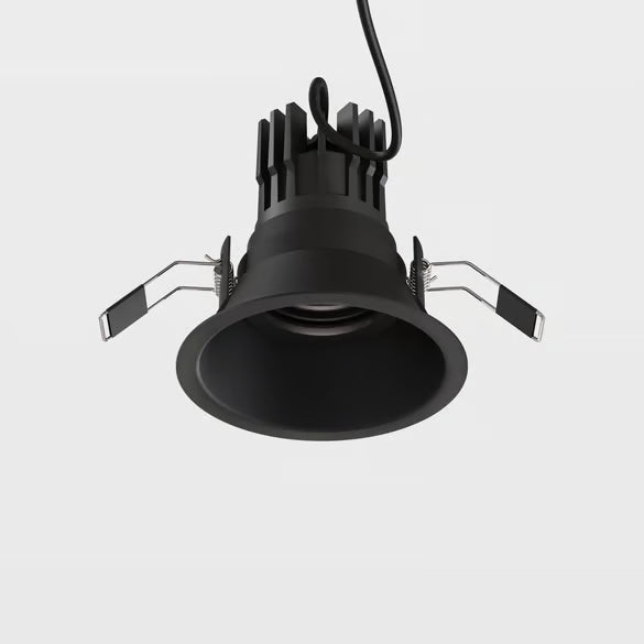 Minima PRO Round Fixed IP65 Black - Phase Dimmable