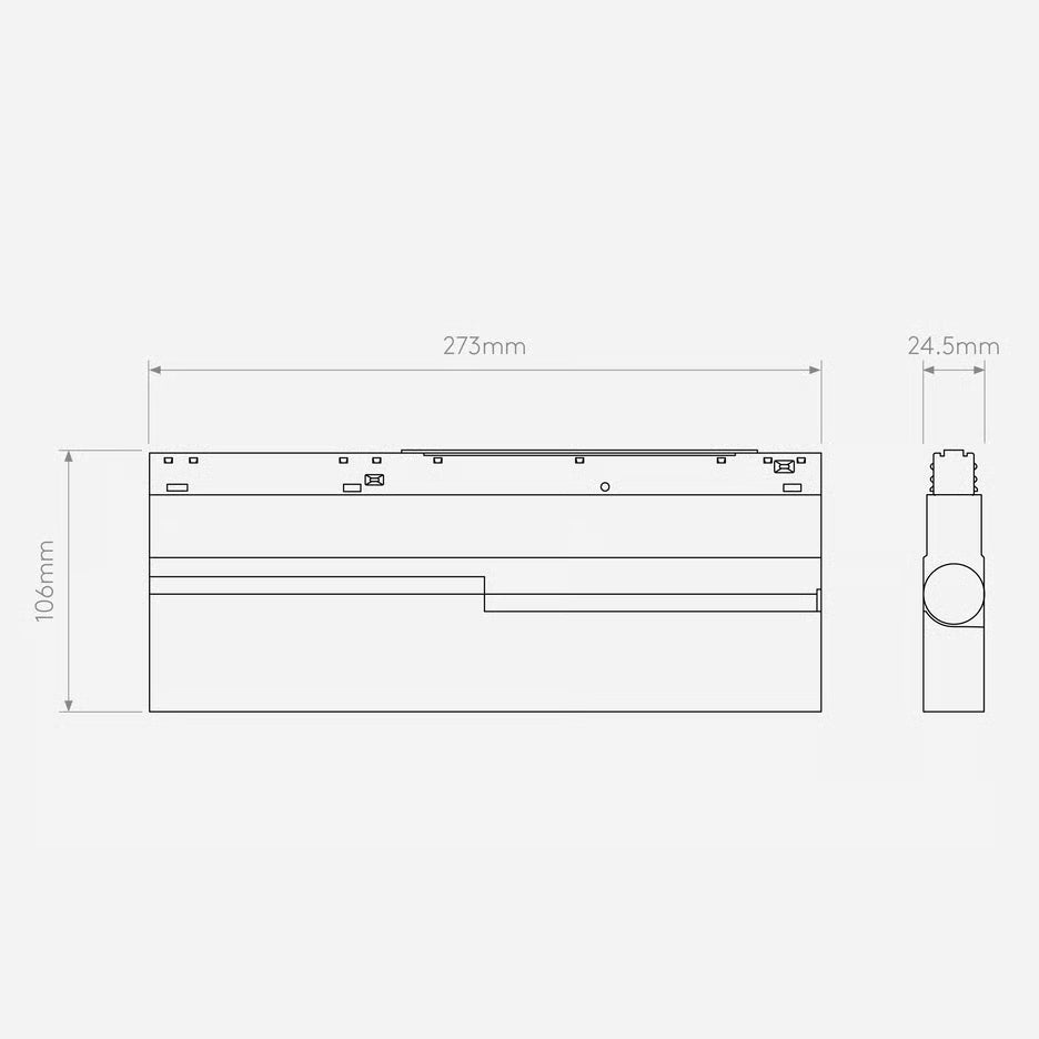 Linear 275 Adjustable 48V Track DALI