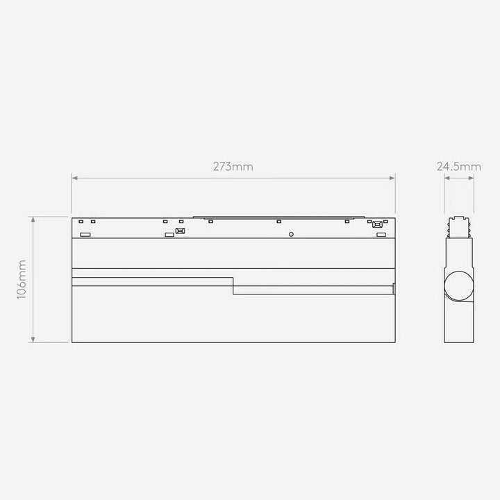 Linear 275 Adjustable 48V Track DALI