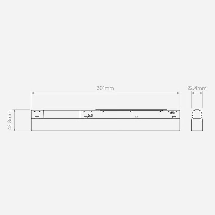 Linear 300 Fixed 48V Track DALI