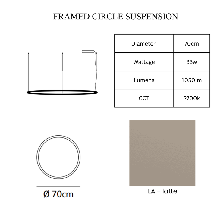 Framed Circle Suspension