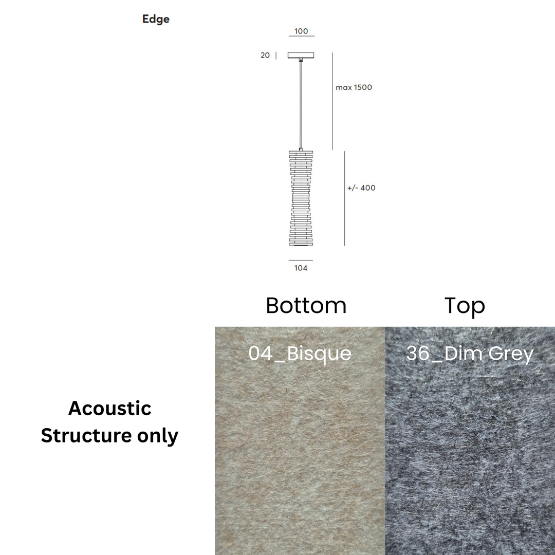 Edge Acoustic Fixture