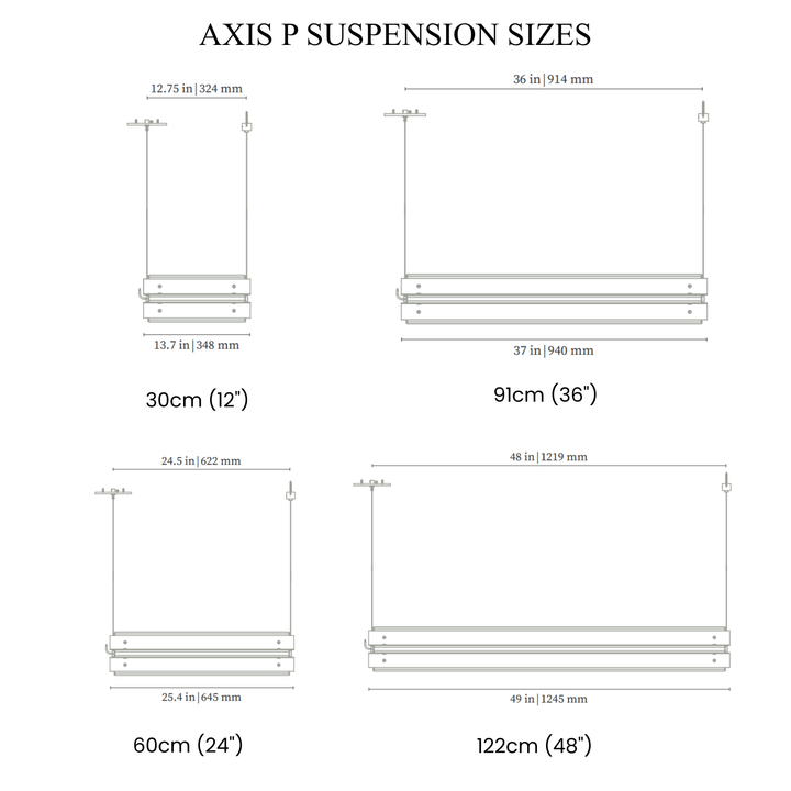 Axis Linear Suspension - Plus