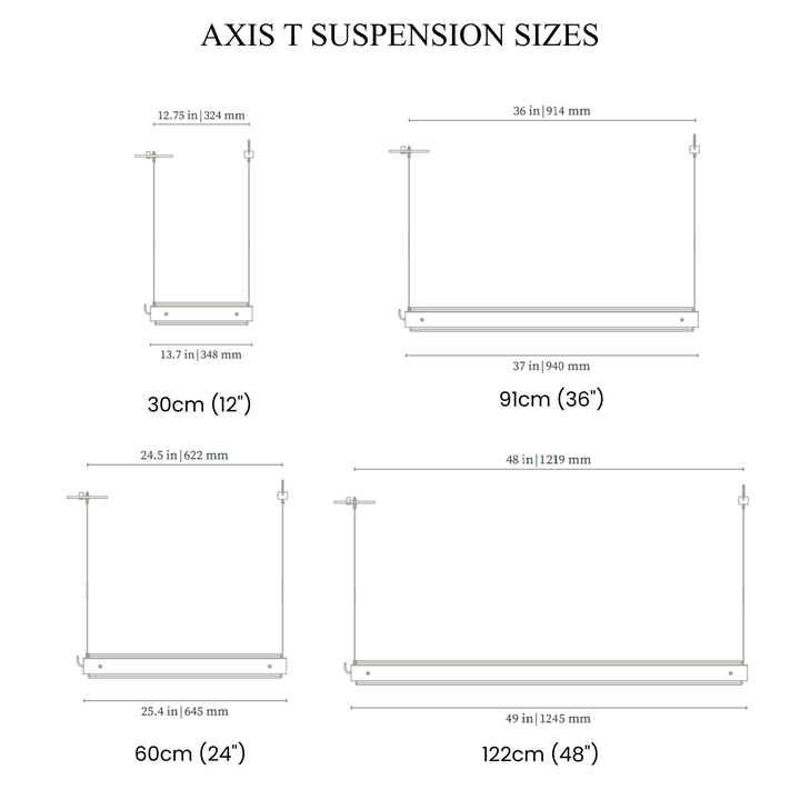 Axis Linear Suspension - T