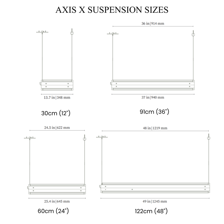Axis Linear Suspension - X
