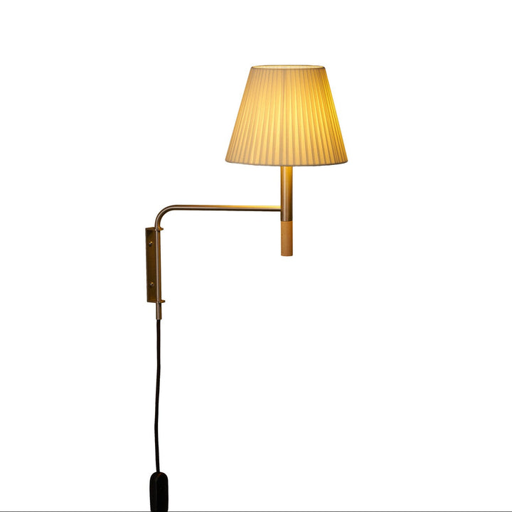 Santa & Cole BC1 Wall Lamp – Natural Ribbon Shade