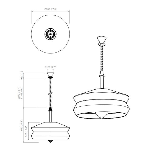 Calypso XL Pendant