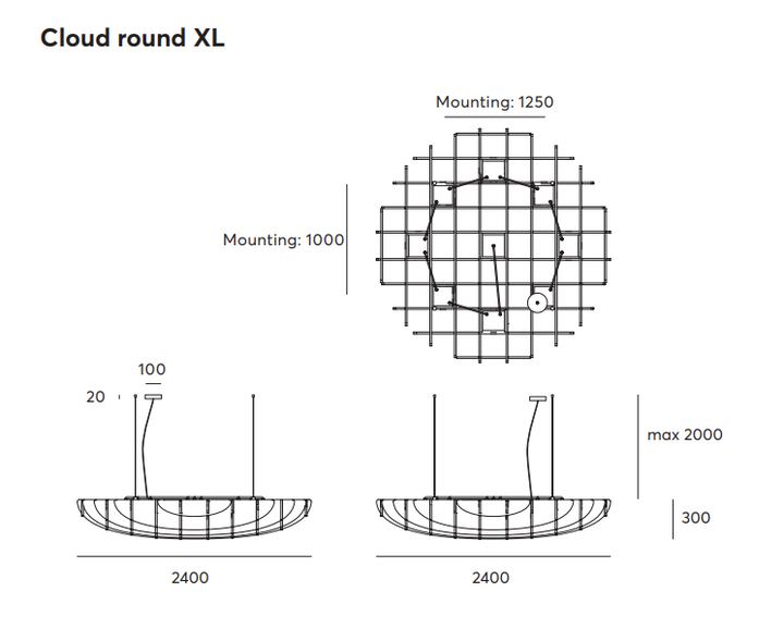 Cloud Round LED