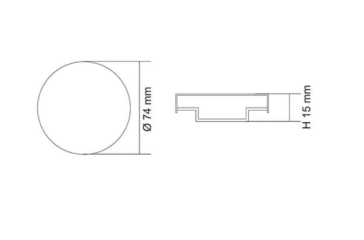 5w Non Dimmable GX53 3000k
