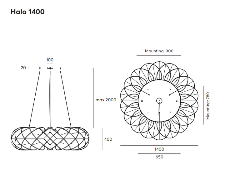 Halo Acoustic  Fixture Only